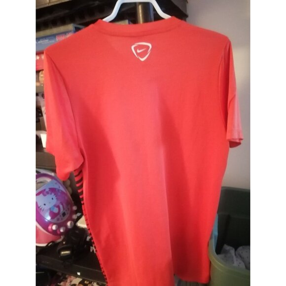 Nike Dri Fit Orange T Shirt Size Medium - Picture 4 of 5